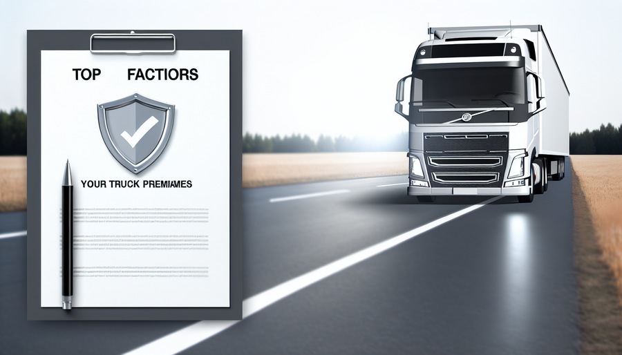 Top Factors That Affect Your Truck Insurance Premiums