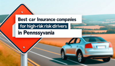 Best Car Insurance Companies for High-Risk Drivers in Pennsylvania